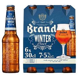 Foto van Brand winterbock bier fles 6 x 30cl bij jumbo