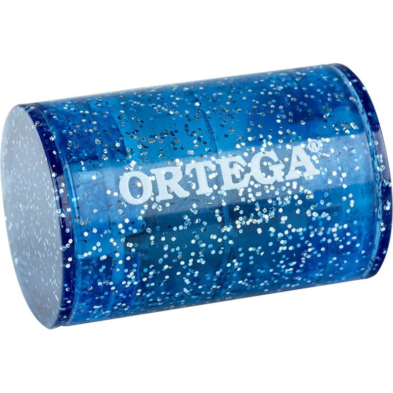 Foto van Ortega ofs-bls plastic finger shaker pvc blue sparkle