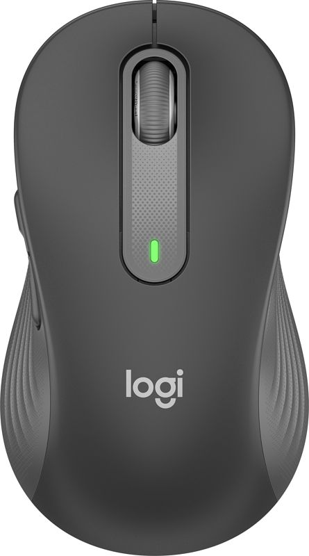 Foto van Logitech muis signature m650 groot rechtshandig (graphite)