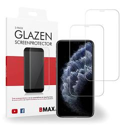 Foto van 2-pack bmax apple iphone 11 screenprotector - glass - 2.5d