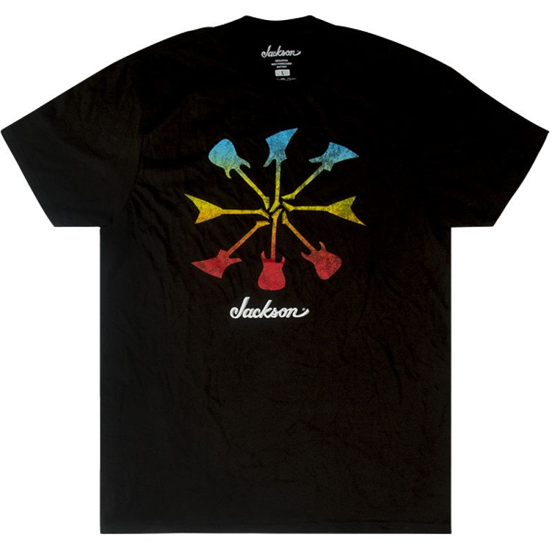 Foto van Jackson guitar shapes t-shirt l