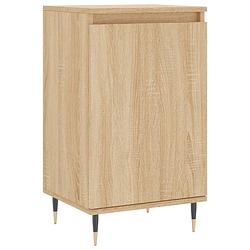 Foto van Vidaxl dressoir 40x35x70 cm bewerkt hout sonoma eikenkleurig