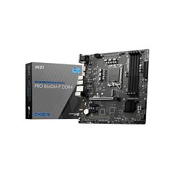 Foto van Msi pro b660m-p ddr4 moederbord socket intel 1700 vormfactor micro-atx moederbord chipset intel® b660