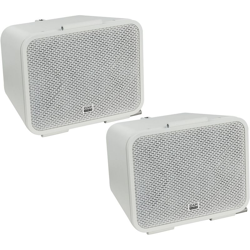 Foto van Dap xi-3 4 inch installatiespeaker wit (set van 2)