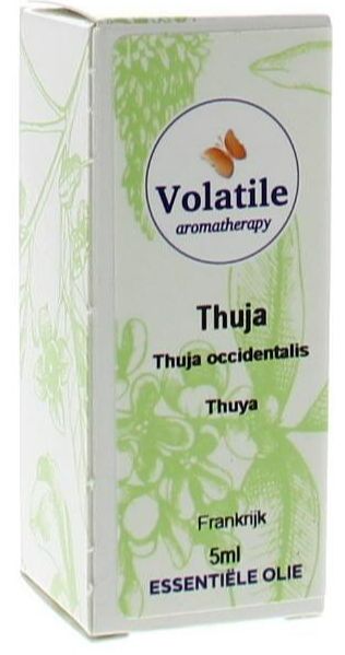 Foto van Volatile thuja (thuja occidentalis) 5ml