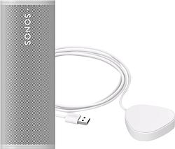 Foto van Sonos roam sl wit + wireless charger