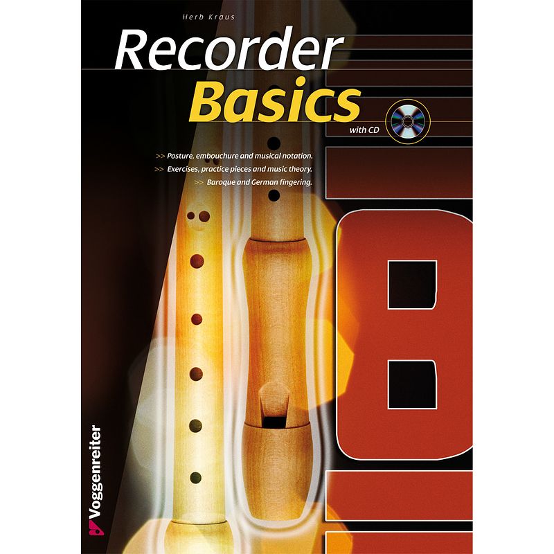 Foto van Voggenreiter recorder basics english edition