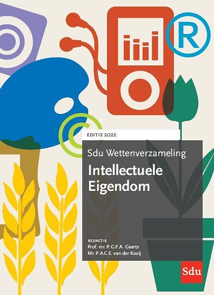 Foto van Sdu wettenverzameling intellectuele eigendom - paperback (9789012407601)