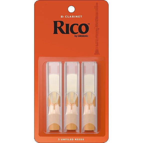 Foto van D'saddario woodwinds rico 1.5 rieten voor bb klarinet (3 stuks)