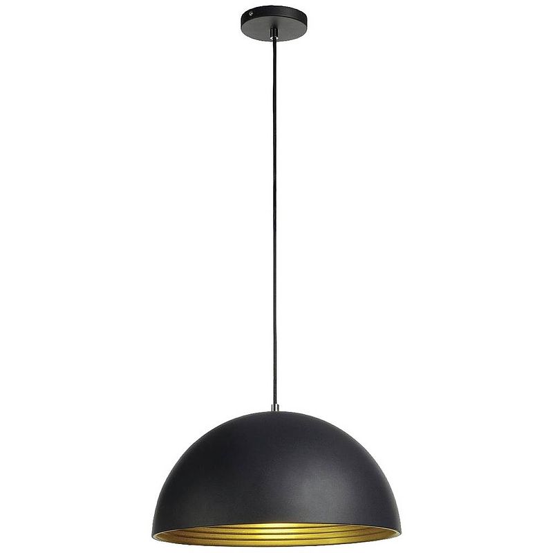 Foto van Slv forchini m 40 155910 hanglamp e27 40 w zwart