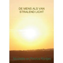 Foto van De mens als van stralend licht