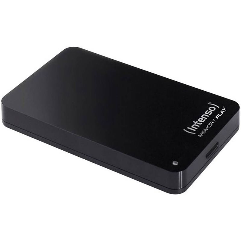 Foto van Intenso memory play 1 tb externe harde schijf (2,5 inch) usb 3.2 gen 1 (usb 3.0) zwart 6021460