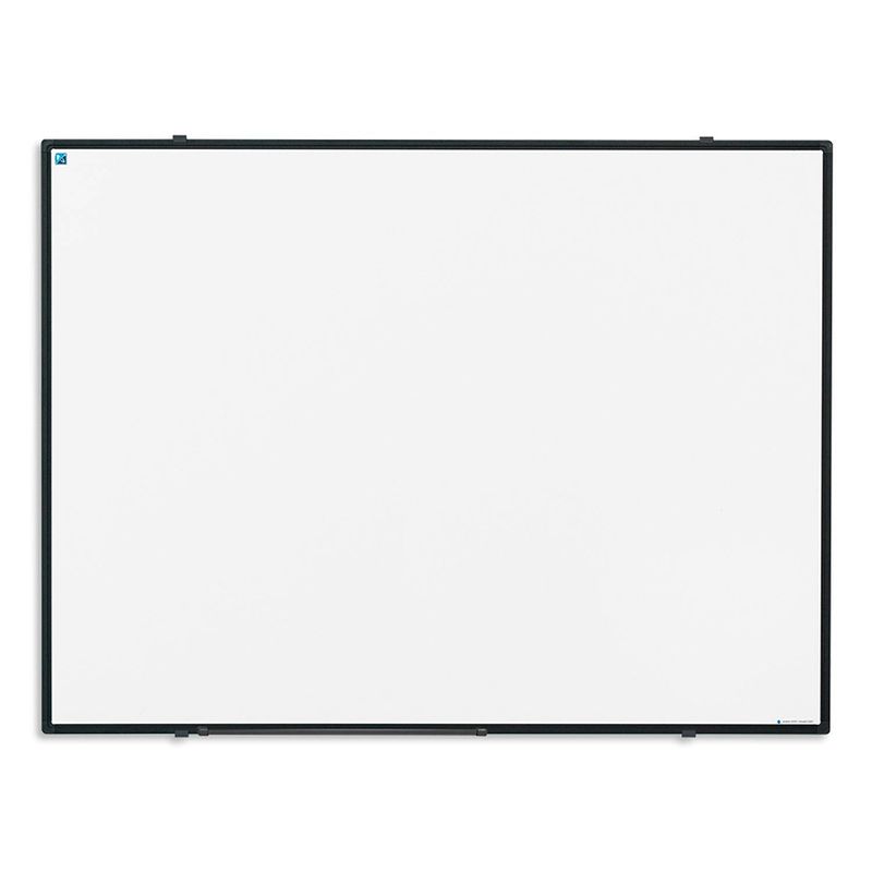 Foto van Whiteboard emaille - softline profiel zwart - 90x120 cm