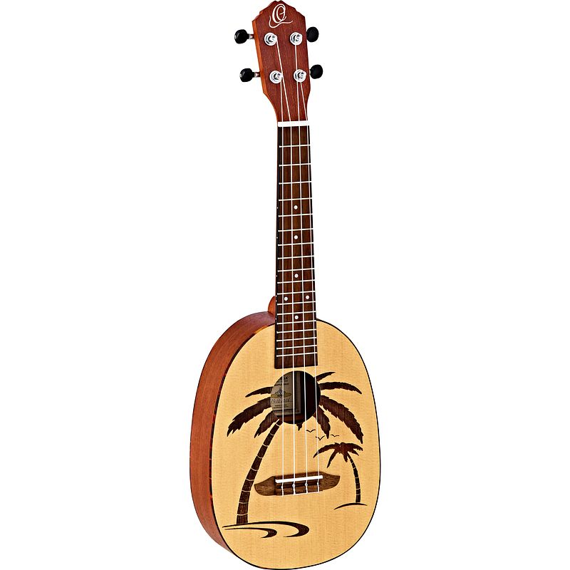 Foto van Ortega pineapple series rupa5 concert ukelele naturel