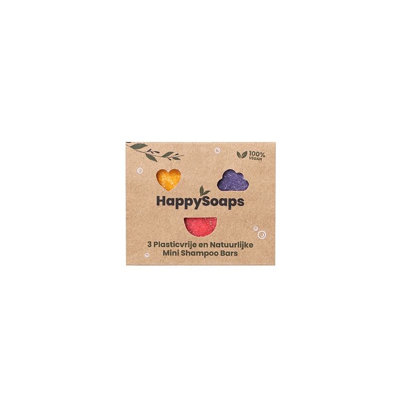 Foto van Happysoaps mini shampoobars