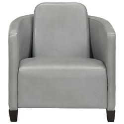 Foto van The living store fauteuil - armstoel - 66 x 70 x 67 cm - grijs