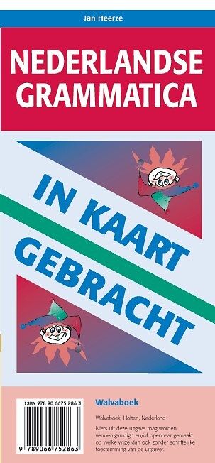 Foto van Nederlandse grammatica in kaart gebracht - paperback (9789066752863)