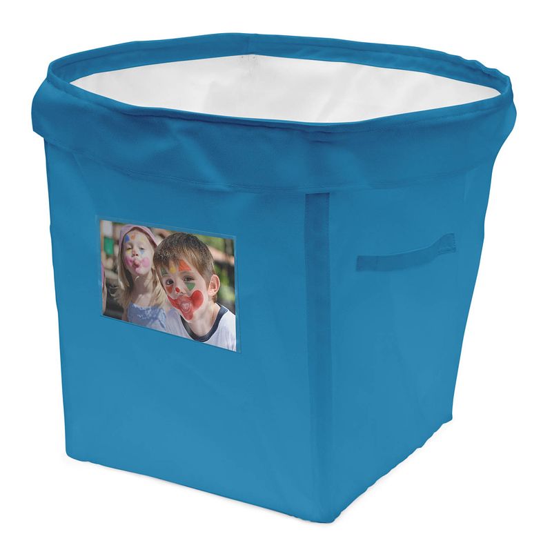 Foto van Achoka persoonlijke opbergbox 35 liter blauw