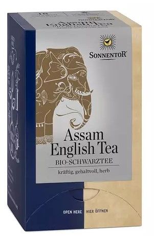 Foto van Sonnentor assam english tea