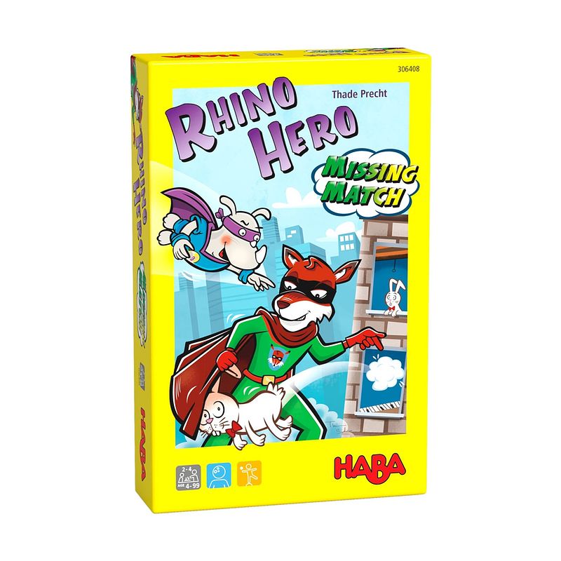 Foto van Haba rhino hero - missing match - 4+