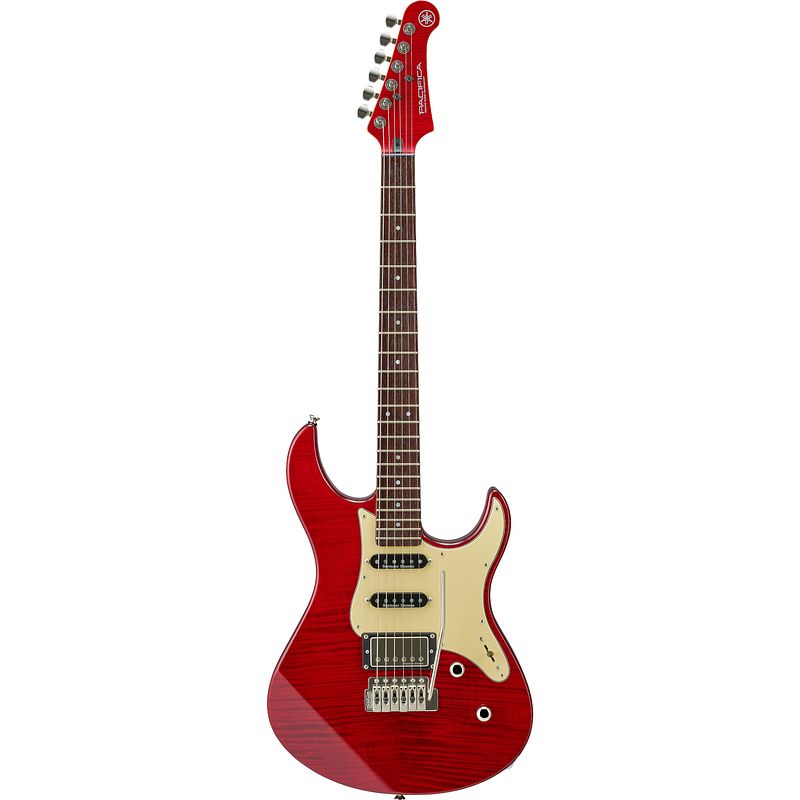 Foto van Yamaha pacifica 612vii fmx fr fired red elektrische gitaar