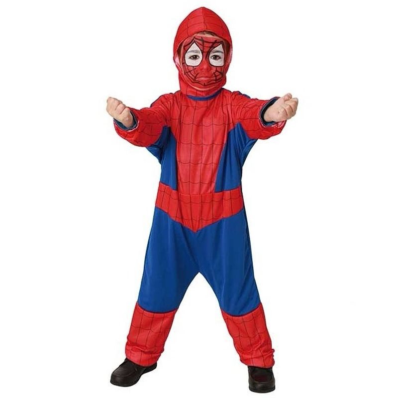 Foto van Spinnen held kostuum voor kinderen 92-104 (2-4 jaar)