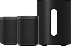 Foto van Sonos one + one sl + sub mini zwart