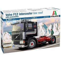Foto van Italeri 3957 volvo f-12 intercooler low roof vrachtwagen (bouwpakket) 1:24