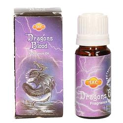 Foto van 2x stuks geur olie dragons blood 10 ml flesje - geurolie