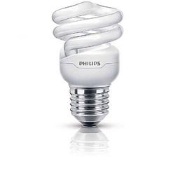 Foto van Philips tornado spaarlamp spiraal 8 w e27 warm wit