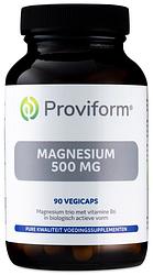 Foto van Proviform magnesium 500mg vegicaps 90st