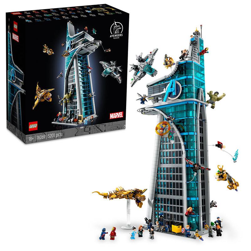 Foto van Lego marvel avengers toren 76269