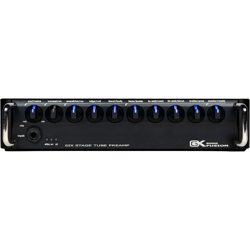 Foto van Gallien-krueger fusion 800s 800 watt basgitaar versterkertop