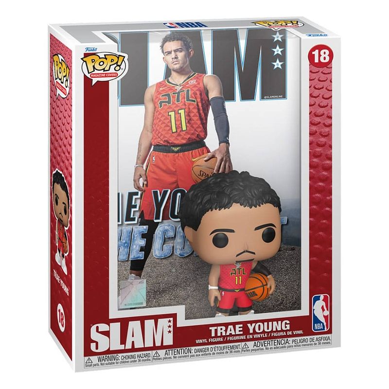 Foto van Pop magazine covers: nba slam - trae young - funko pop #18