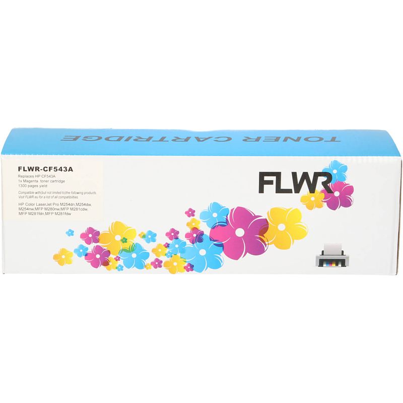 Foto van Flwr hp 203a magenta toner