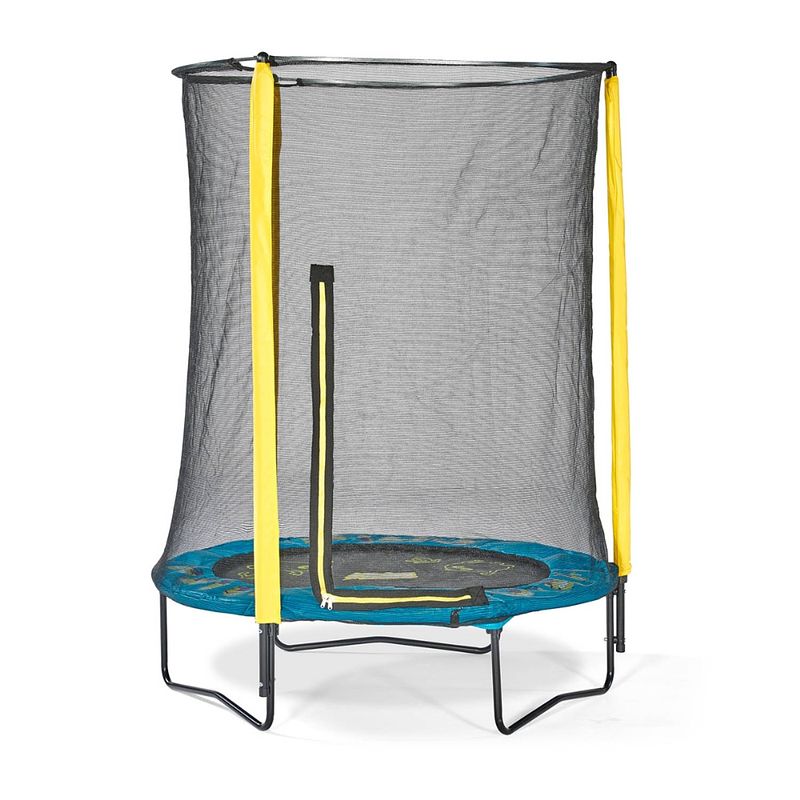 Foto van Plum trampoline met veiligheidsnet - 137 cm - junior minions - met geluid