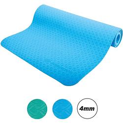 Foto van Schildkröt fitness yogamat 183 cm blauw 2-delig