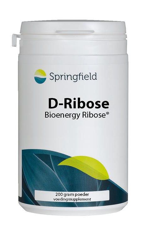 Foto van Springfield d-ribose bioenergy ribose poeder