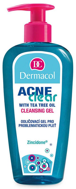 Foto van Dermacol acneclear make-up removal & cleansing gel