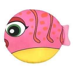 Foto van Summertime splash frisbee animal 20 cm foam roze/geel