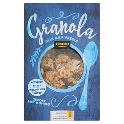 Foto van Jumbo granola rozijnen, pitten, kokoschips, noten 350g