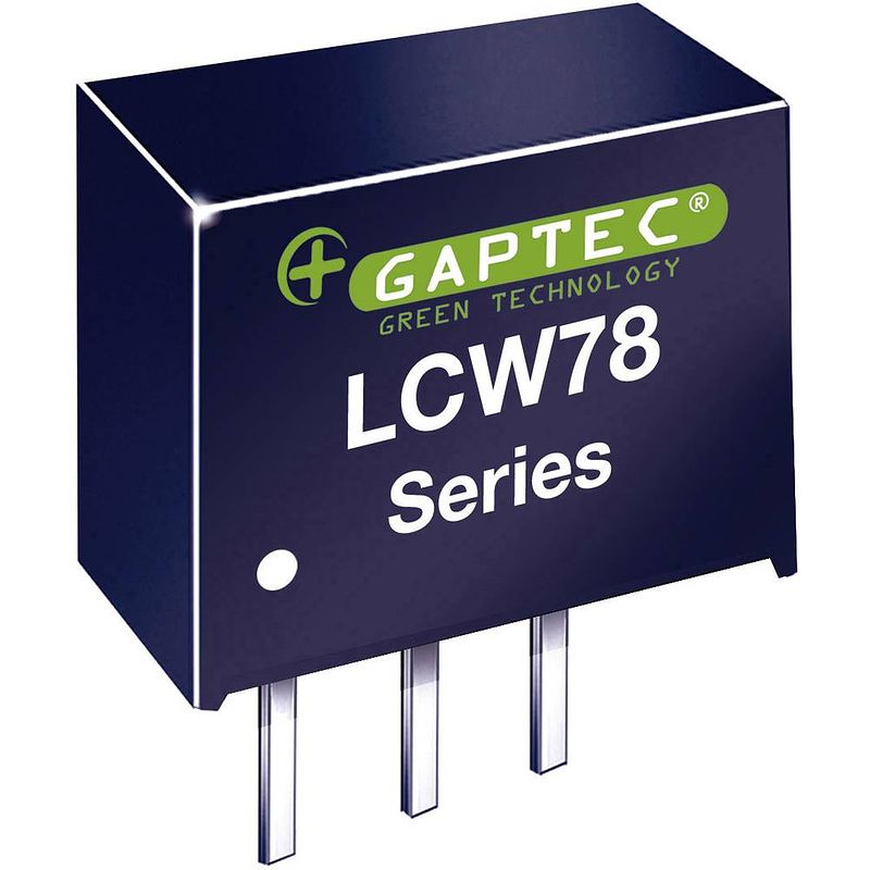 Foto van Gaptec lcw78_12-0.5 dc/dc-converter, print 48 v/dc 12 v/dc 500 ma 6 w aantal uitgangen: 1 x