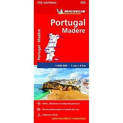Foto van Michelin 733 portugal en madeira 2022 - pakket (9782067243934)