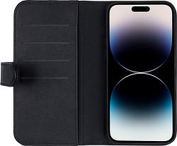 Foto van Bluebuilt apple iphone 14 pro max 2-in-1 case leer zwart