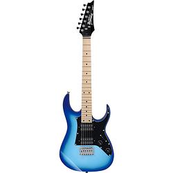 Foto van Ibanez grgm21m blue burst 3/4 elektrische gitaar
