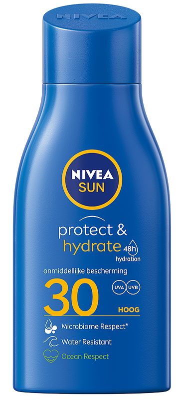 Foto van Nivea sun protect & hydrate zonnemelk spf30 mini