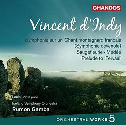 Foto van D'sindy: orchestral works volume 5 - cd (0095115176023)