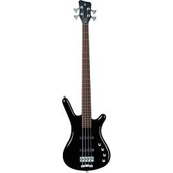 Foto van Warwick rockbass corvette basic 4-string solid black high polish elektrische basgitaar met gigbag