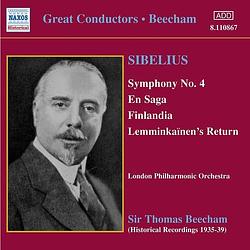 Foto van Sibelius: symphony no.4/en saga/finlandia - cd (0636943186725)