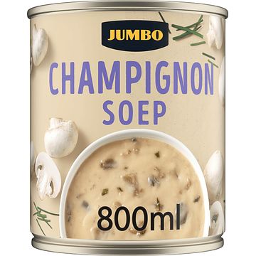 Foto van Jumbo champignonsoep 800ml